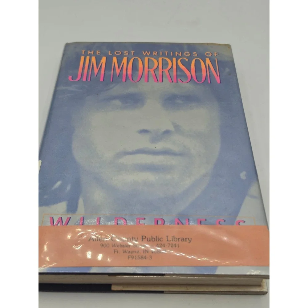 Wilderness The Lost Writings of Jim Morrison Vol 1 First Edition 1988 Hardcover